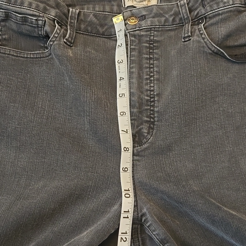 Madewell Charcoal Curvy High-Rise Skinny Jeans Size 32T - Picture 9 of 14